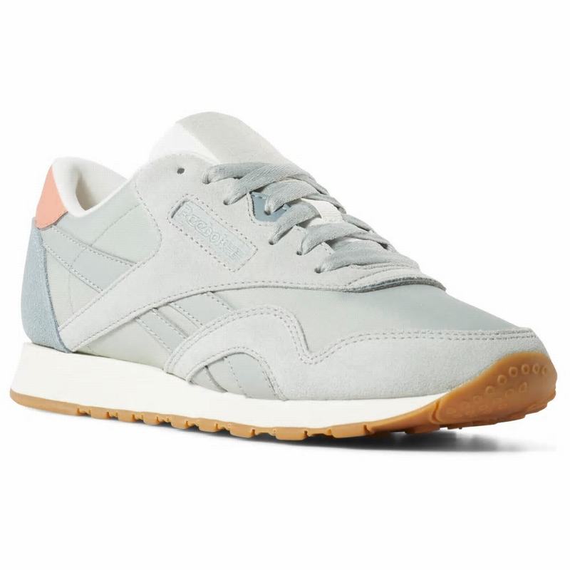 Reebok Classic Nylon Tenisky Damske - Tyrkysové/Ruzove OP7844ZG